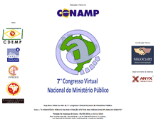 Tablet Screenshot of congressovirtualnacionalmp.org.br